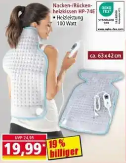 Norma Nacken-/Rücken-heizkissen HP-74E Angebot