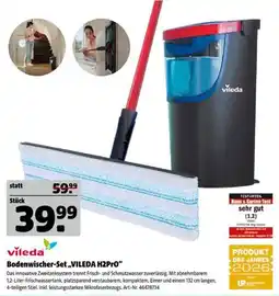 Hagebau Bodenwischer-Set „VILEDA H2Pro“ Angebot