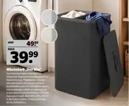 Hagebau Wäschekorb „Duo Slim“ Angebot