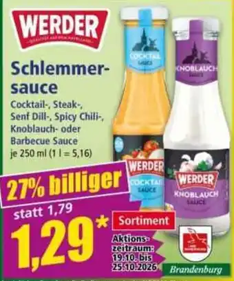 WERDER Schlemmer-sauce