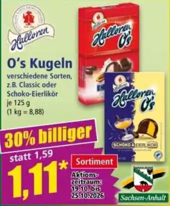 Hallloren O's Kugeln