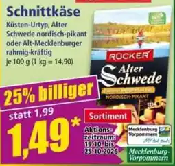 Norma RUCKER Alter Schwede Angebot