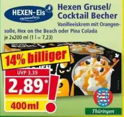 Norma Hexen-Eis Grusel/Cocktail Becher Angebot