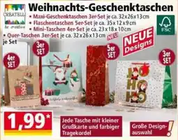 Norma Weihnachts-Geschenktaschen Angebot