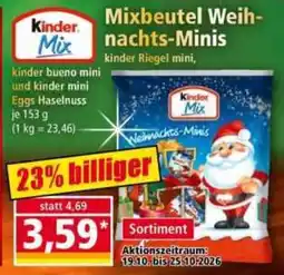 Norma Kinder Mix Mixbeutel Weihnachts-Minis Angebot