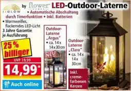Norma LED-Outdoor-Laterne by flower Angebot