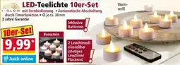 Norma LED-Teelichte 10er-Set Angebot