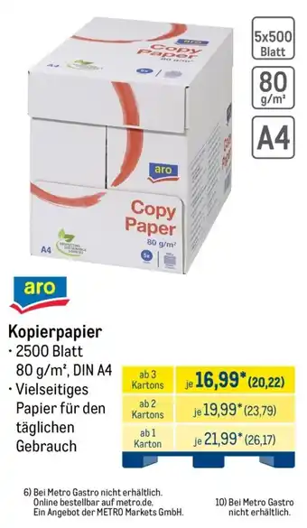 Aro Kopierpapier