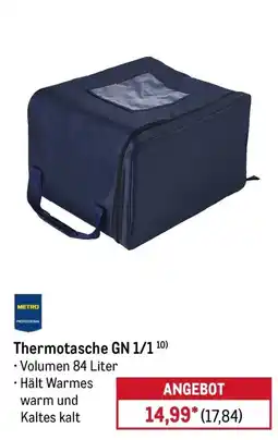 METRO Thermotasche GN 1/1 Angebot