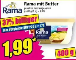 Norma Rama mit Butter Angebot
