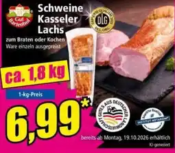Norma Gut Bartenhof Schweine Kasseler Lachs Angebot