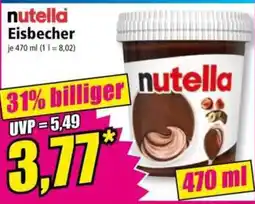 Norma Nutella Eisbecher Angebot