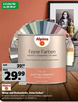 Hagebau Alpina Feine Farben Angebot