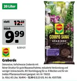 Hagebau COMPO SANA Graberde Angebot