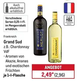 METRO Grand Sud Chardonnay Angebot