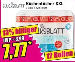 Norma GLÜCKSBLATT Küchentücher XXL Angebot