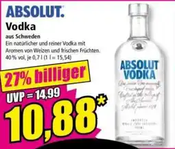 Norma ABSOLUT. Vodka Angebot