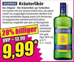 Norma Becherovka Kräuterlikör Angebot