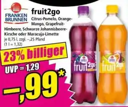 Norma FRANKEN BRUNNEN fruit2go Angebot