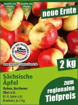 Norma Sächsische Äpfel Angebot