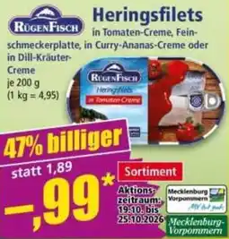 Norma RugenFisch Heringsfilets Angebot