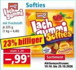 Norma nimm2 Lachgummi Softies Angebot