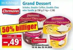 Norma Ehrmann Grand Dessert Angebot