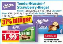 Norma Milka Tender/Nussini-/Strawberry-Riegel Angebot