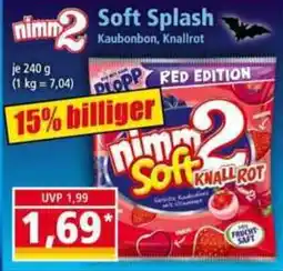 Norma nimm2 Soft Splash Kaubonbon, Knallrot Angebot