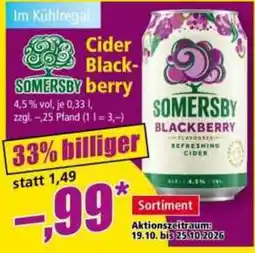 Norma Somersby Blackberry Angebot