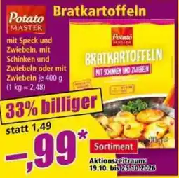 Norma Potato Master Bratkartoffeln Angebot