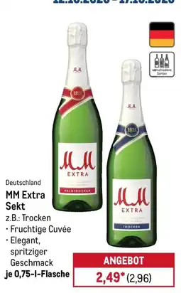 METRO MM Extra Sekt Angebot