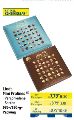 METRO Lindt Mini Pralines Angebot