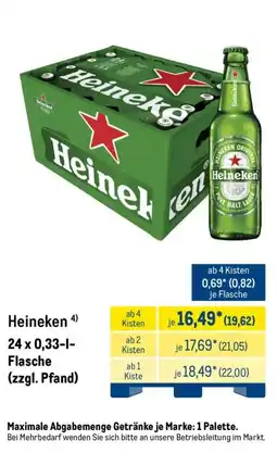 METRO Heineken Angebot