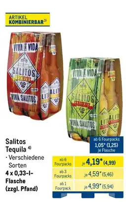 METRO Salitos Tequila Angebot