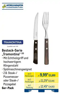 METRO Besteck-Serie "Tramontina" Angebot
