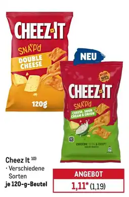 METRO Cheez It SNA'pd Angebot