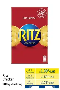 METRO Ritz Cracker Angebot