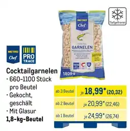 METRO METRO Chef Cocktailgarnelen Angebot