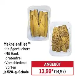 METRO Makrelenfilet Angebot
