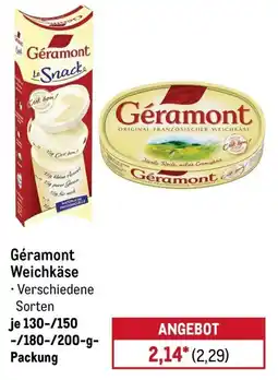 METRO Géramont Weichkäse Angebot