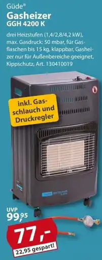 Sonderpreis Baumarkt Güde Gasheizer GGH 4200 K Angebot
