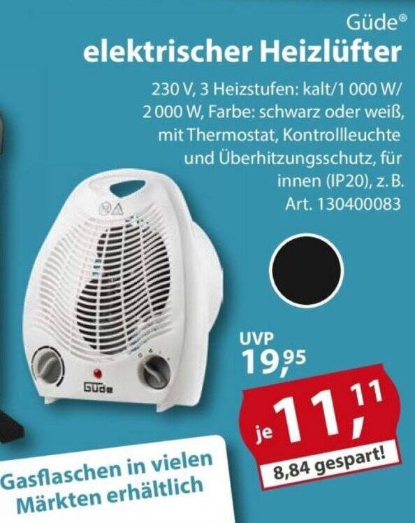 Heizlüfter Angebot – aktuelle Angebote und bester Preis
