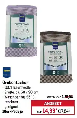 METRO METRO Grubentücher Angebot