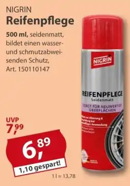 Sonderpreis Baumarkt NIGRIN Reifenpflege Angebot