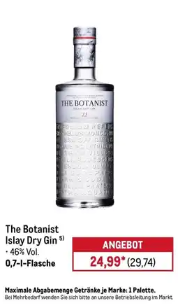 METRO The Botanist Islay Dry Gin Angebot