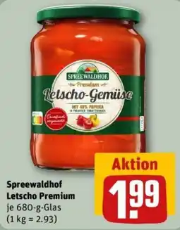 REWE Spreewaldhof Letscho Premium Angebot