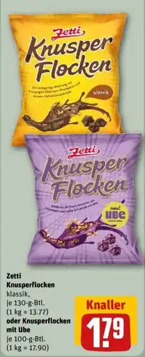 REWE Zetti Knusperflocken klassik Angebot