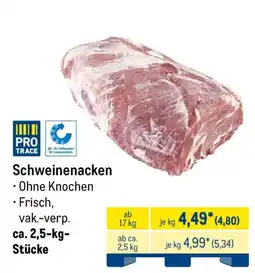 METRO Schweinenacken Angebot