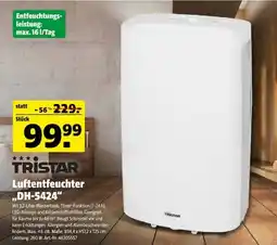 Hagebau TRISTAR Luftentfeuchter „DH-5424“ Angebot